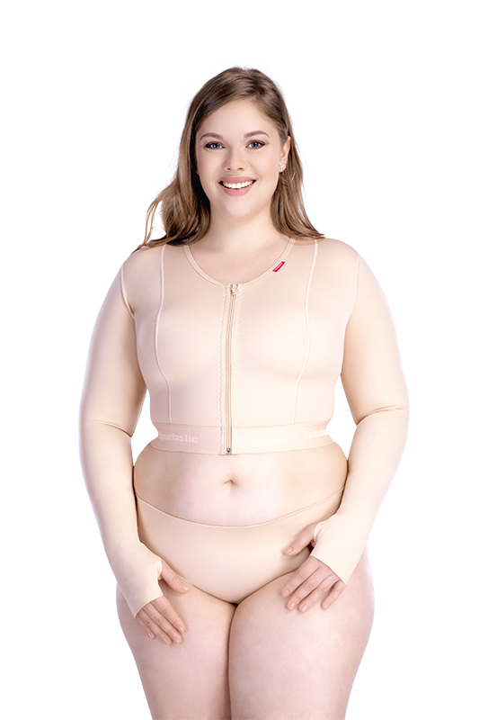 Gilet de compression MTf lisse Comfort - Lipoelastic.be