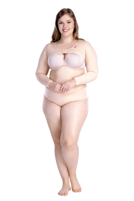Vêtement de compression des bras AP long Variant - Lipoelastic.be