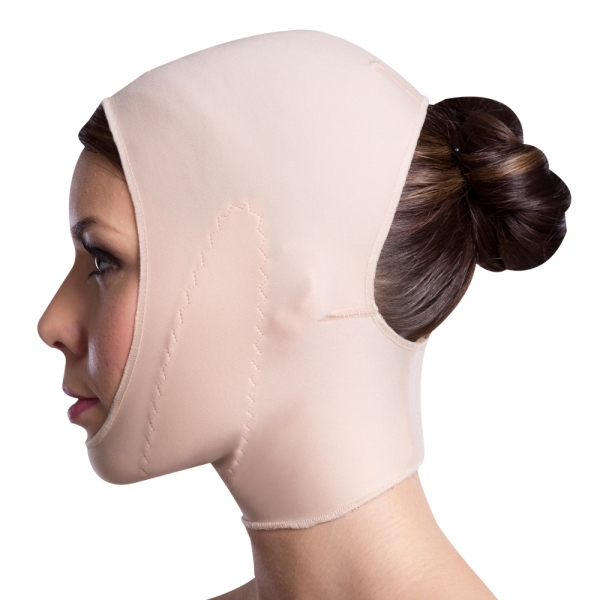 Vêtement de compression faciale FM - Lipoelastic.be
