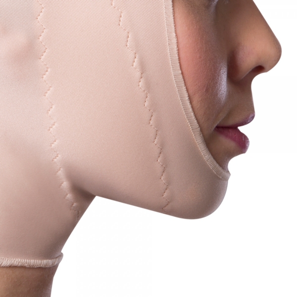 Vêtement de compression faciale FM - Lipoelastic.be