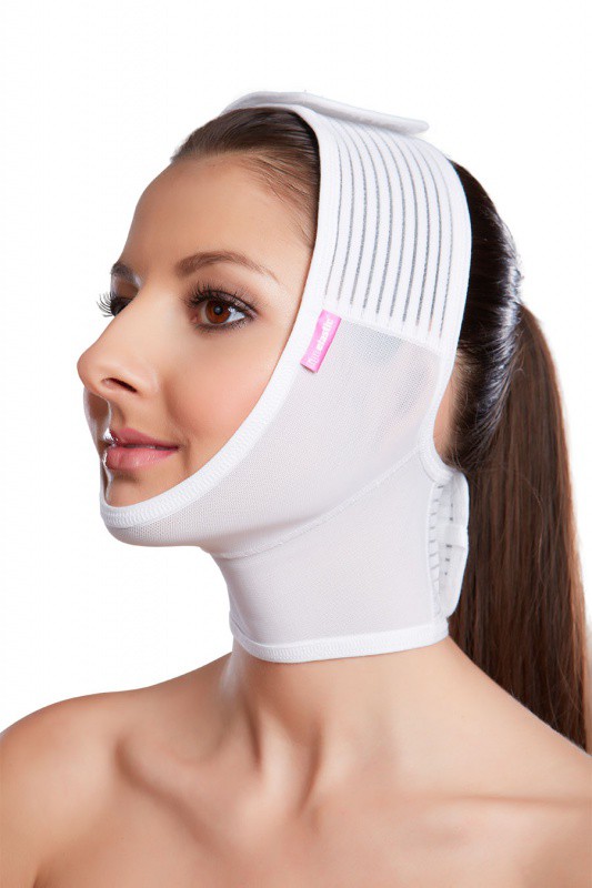Vêtement de compression faciale FM extra - Lipoelastic.be
