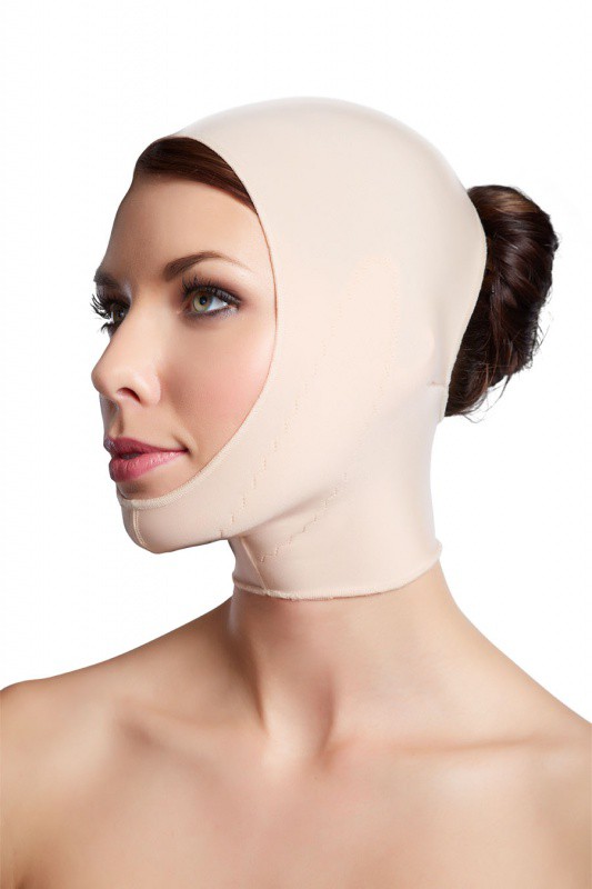 Vêtement de compression faciale FM - Lipoelastic.be
