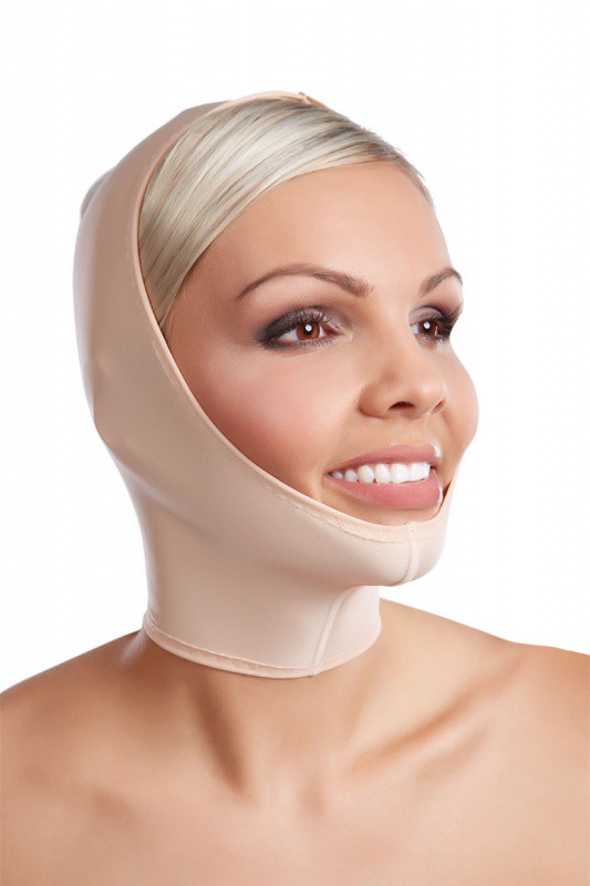Vêtement de compression faciale FM spécial  - Lipoelastic.be