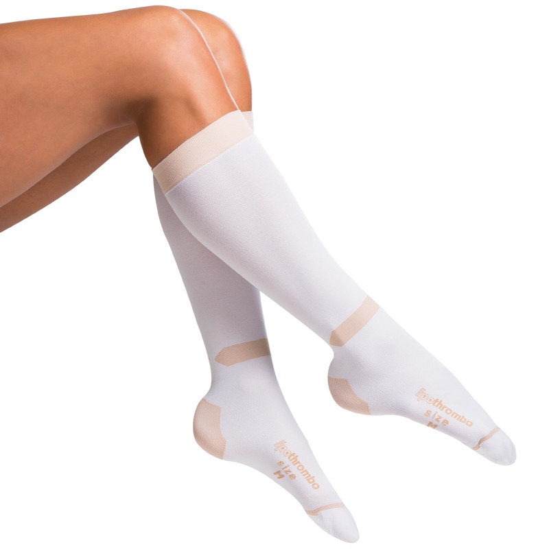 Bas de compression anti-embolique LIPOTHROMBO AD - Lipoelastic.be