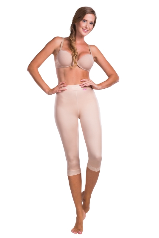 Compression Shapewear sous le genou Legging TD - Lipoelastic.be