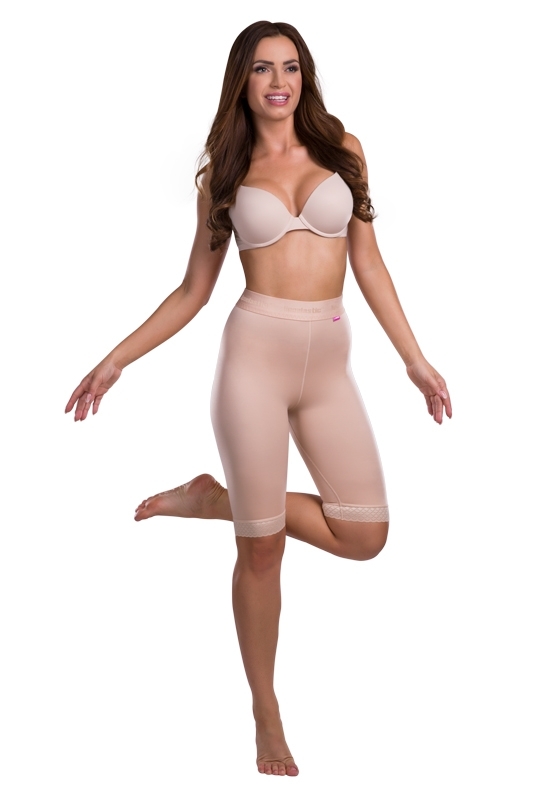 Short de compression shapewear au-dessus du genou legging TF - Lipoelastic.be