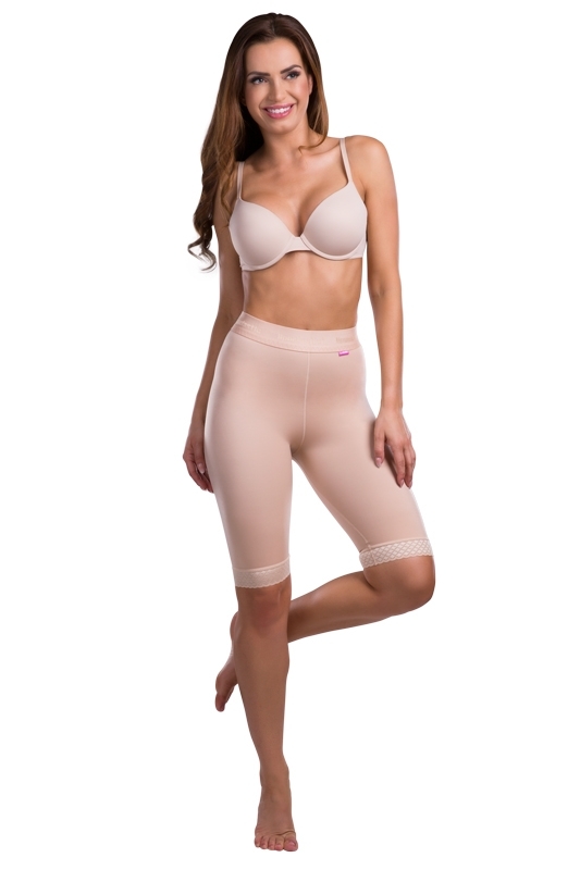 Short de compression shapewear au-dessus du genou legging TF - Lipoelastic.be