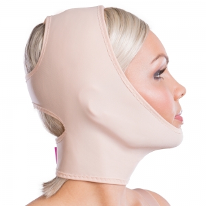 Vêtement de compression faciale FM spécial  - Lipoelastic.be