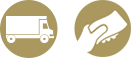 truck hand icon truck hand icon